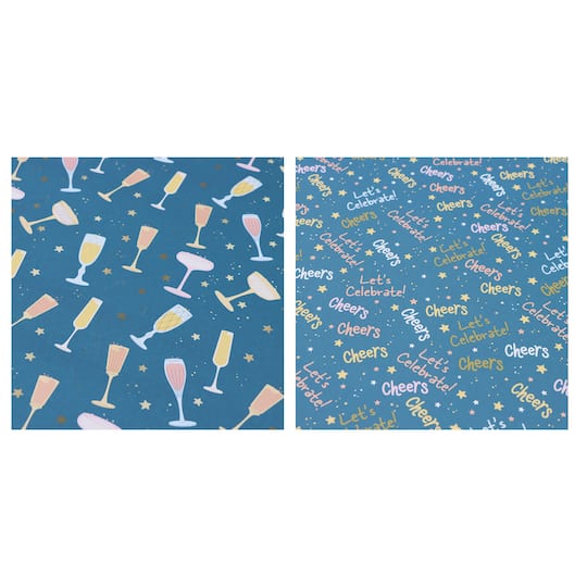 12" x 12" Double-Sided Cheers Cardstock Paper by Recollections™